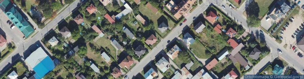 Zdjęcie satelitarne Polskiego Czerwonego Krzyża ul.