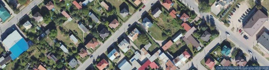 Zdjęcie satelitarne Polskiego Czerwonego Krzyża ul.