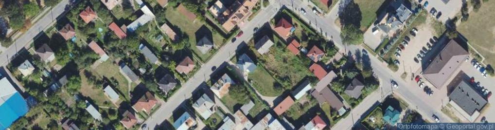 Zdjęcie satelitarne Polskiego Czerwonego Krzyża ul.