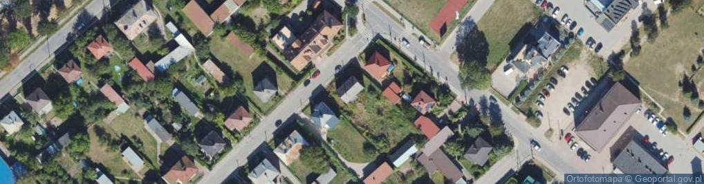 Zdjęcie satelitarne Polskiego Czerwonego Krzyża ul.
