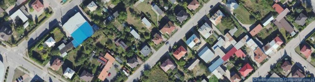 Zdjęcie satelitarne Polskiego Czerwonego Krzyża ul.