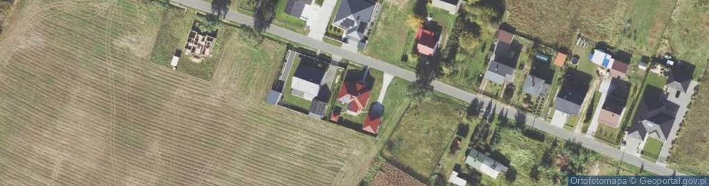 Zdjęcie satelitarne Pod Lasem ul.
