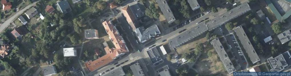 Zdjęcie satelitarne Pomorska ul.