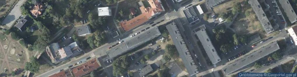 Zdjęcie satelitarne Pomorska ul.