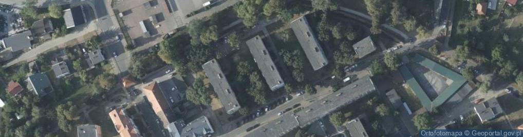 Zdjęcie satelitarne Pomorska ul.