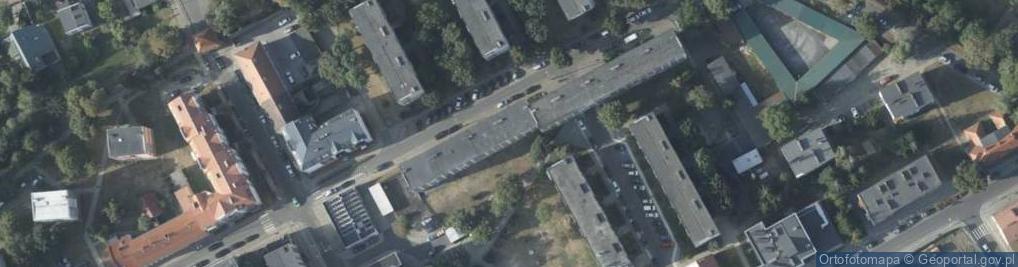 Zdjęcie satelitarne Pomorska ul.