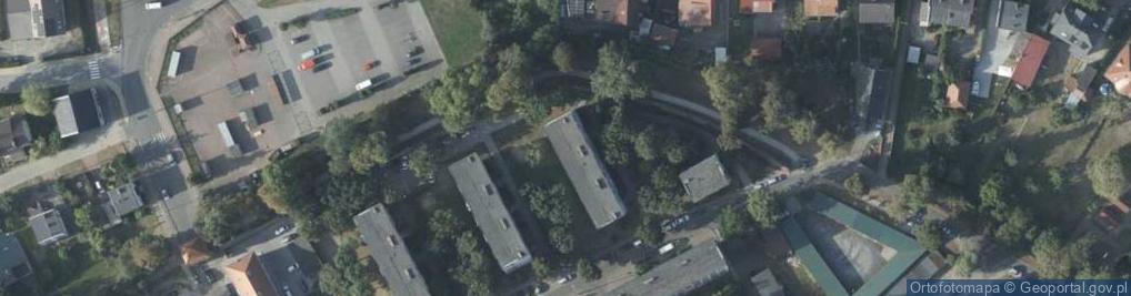 Zdjęcie satelitarne Pomorska ul.