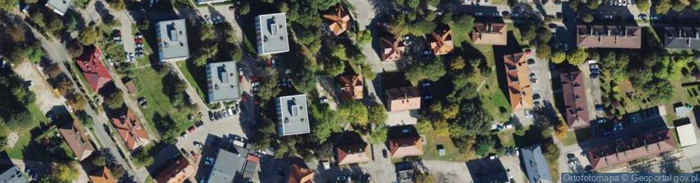 Zdjęcie satelitarne Pocztowa ul.