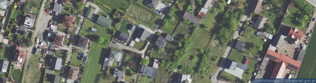 Zdjęcie satelitarne Polskiego Czerwonego Krzyża ul.