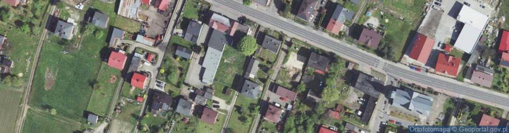 Zdjęcie satelitarne Polskiego Czerwonego Krzyża ul.