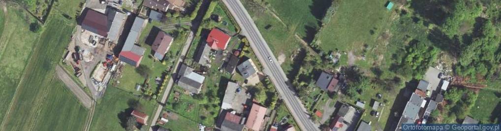 Zdjęcie satelitarne Polskiego Czerwonego Krzyża ul.