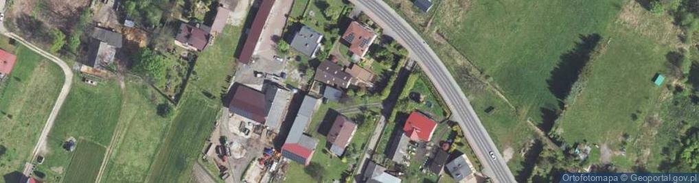 Zdjęcie satelitarne Polskiego Czerwonego Krzyża ul.