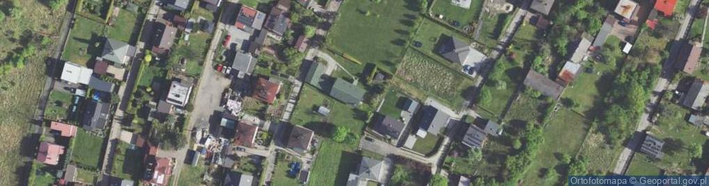 Zdjęcie satelitarne Polskiego Czerwonego Krzyża ul.