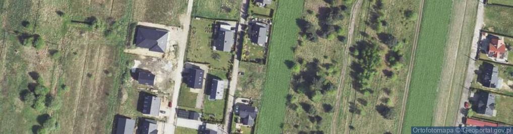 Zdjęcie satelitarne Polskiego Czerwonego Krzyża ul.