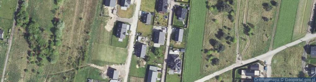 Zdjęcie satelitarne Polskiego Czerwonego Krzyża ul.