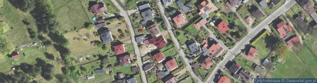 Zdjęcie satelitarne Poprzeczna ul.