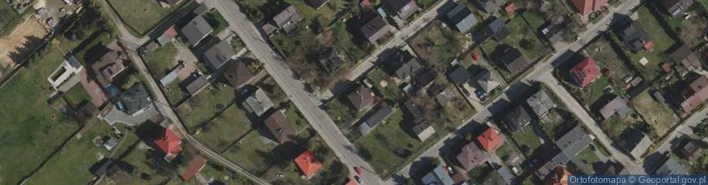 Zdjęcie satelitarne Powstańców Śląskich ul.