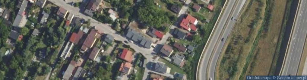 Zdjęcie satelitarne Poświętna ul.