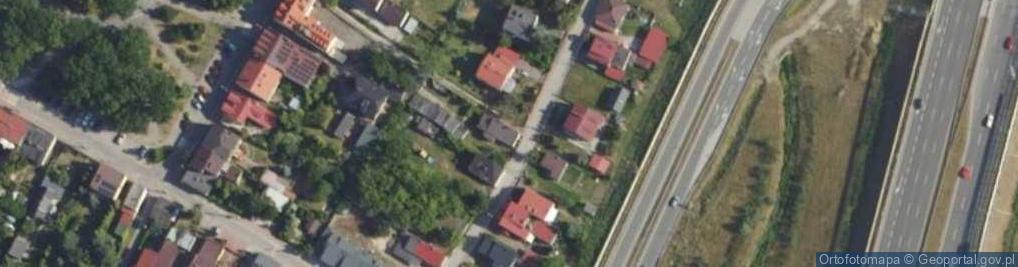 Zdjęcie satelitarne Poświętna ul.
