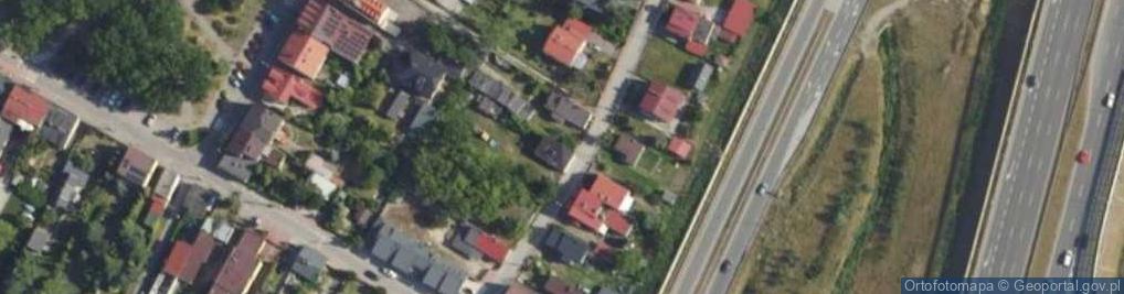 Zdjęcie satelitarne Poświętna ul.