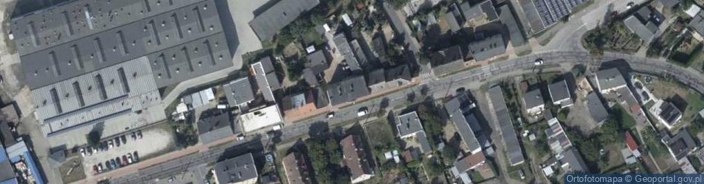 Zdjęcie satelitarne Potulicka ul.