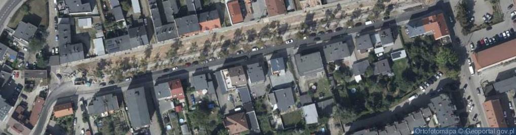 Zdjęcie satelitarne Powstańców Wielkopolskich ul.