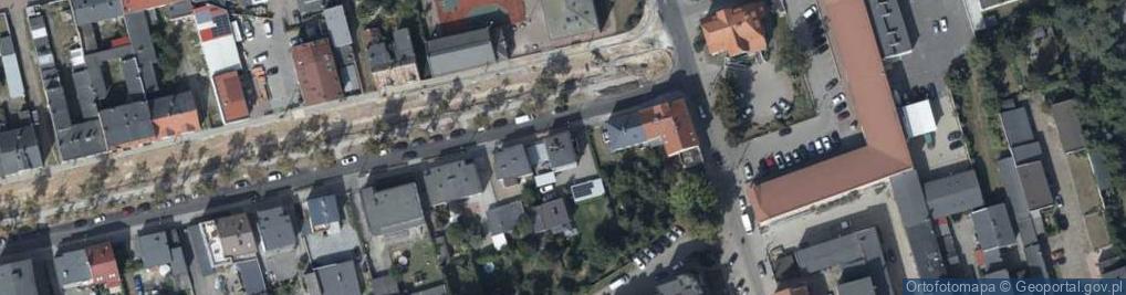 Zdjęcie satelitarne Powstańców Wielkopolskich ul.