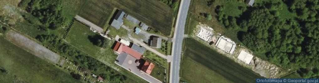 Zdjęcie satelitarne Polskiej Organizacji Wojskowej ul.