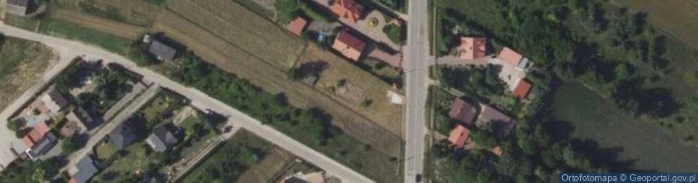 Zdjęcie satelitarne Polskiej Organizacji Wojskowej ul.