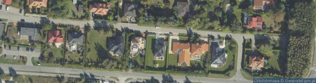 Zdjęcie satelitarne Pod Wierzbami ul.