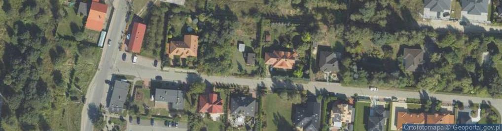 Zdjęcie satelitarne Pod Wierzbami ul.