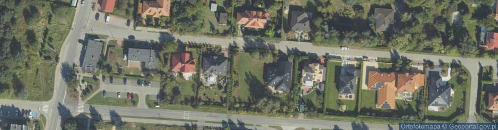 Zdjęcie satelitarne Pod Wierzbami ul.