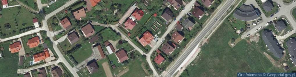 Zdjęcie satelitarne Pociągów Pancernych ul.