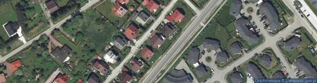 Zdjęcie satelitarne Pociągów Pancernych ul.