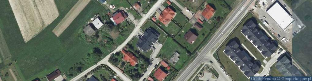 Zdjęcie satelitarne Pociągów Pancernych ul.