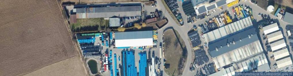 Zdjęcie satelitarne Podłęska ul.