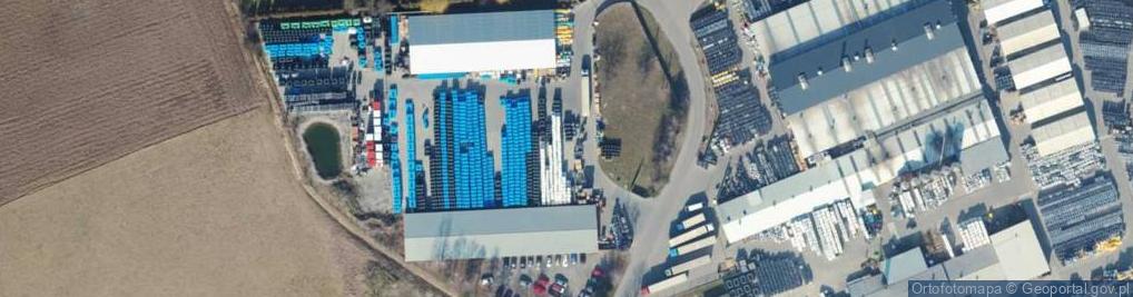 Zdjęcie satelitarne Podłęska ul.