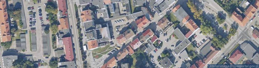 Zdjęcie satelitarne Pocztowa ul.