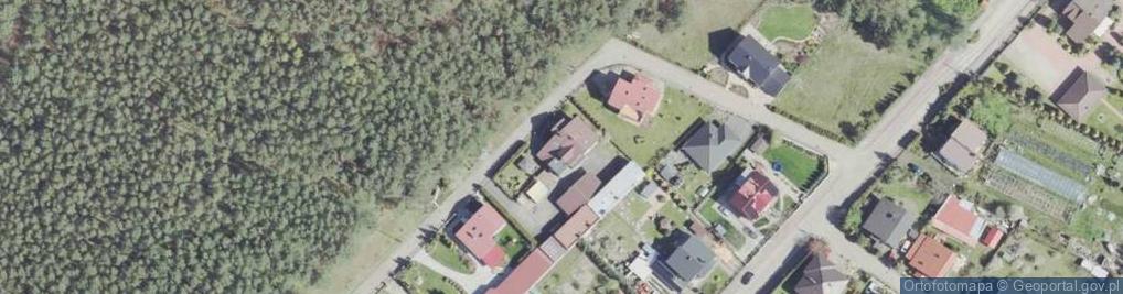 Zdjęcie satelitarne Połanieckich ul.