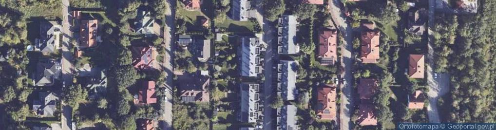 Zdjęcie satelitarne Polnych Maków ul.