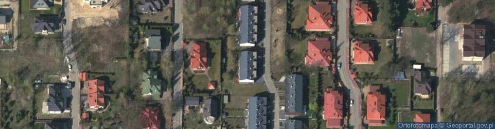 Zdjęcie satelitarne Polnych Maków ul.
