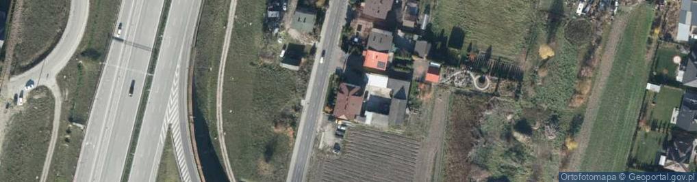 Zdjęcie satelitarne Postępu ul.