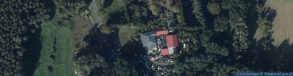 Zdjęcie satelitarne Podzamcze ul.