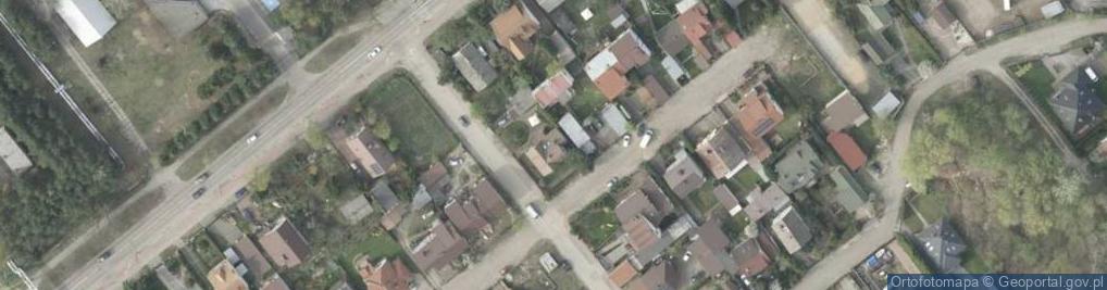 Zdjęcie satelitarne Poprzeczna ul.