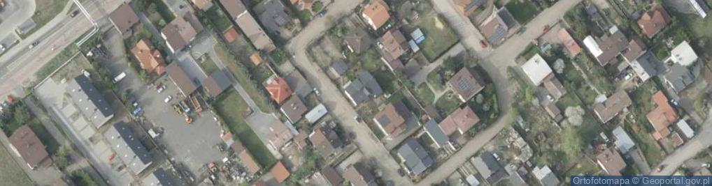 Zdjęcie satelitarne Poprzeczna ul.