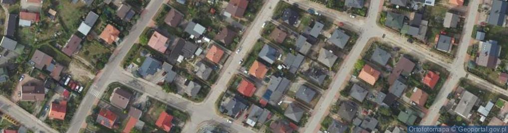 Zdjęcie satelitarne Podgórna ul.