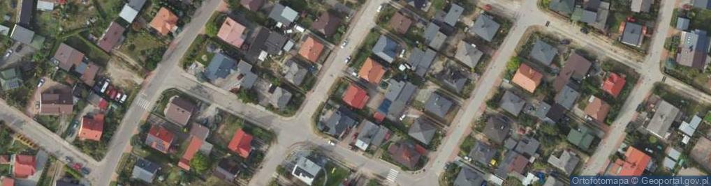Zdjęcie satelitarne Podgórna ul.