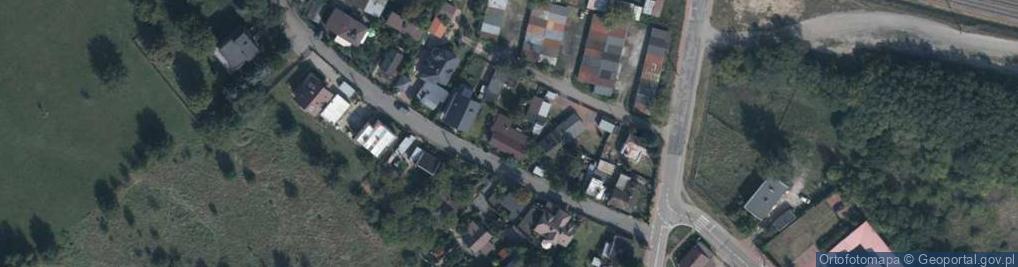 Zdjęcie satelitarne Polskiego Czerwonego Krzyża ul.