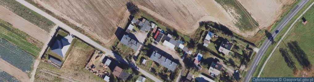 Zdjęcie satelitarne Pod Kasztanem ul.