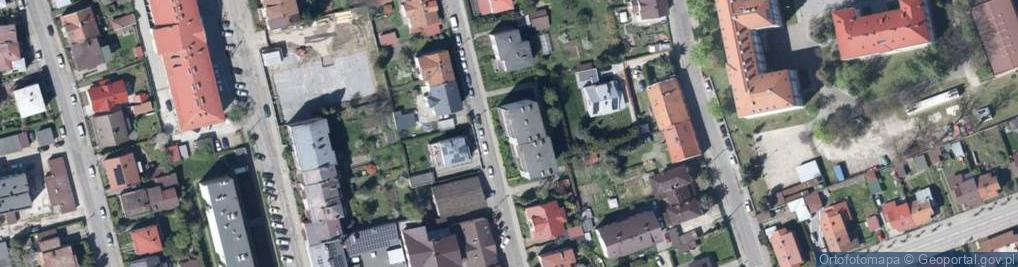 Zdjęcie satelitarne Podhalańska ul.